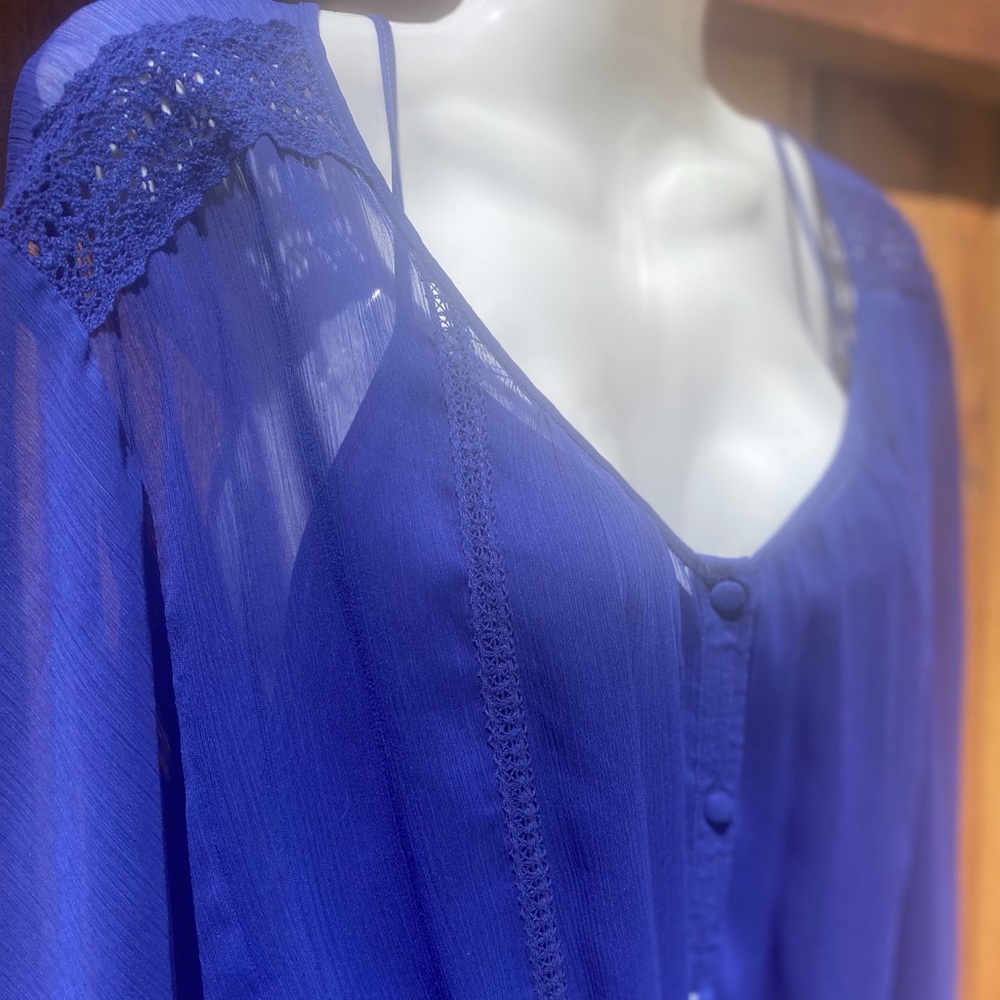 Long sleeve with matching cami top